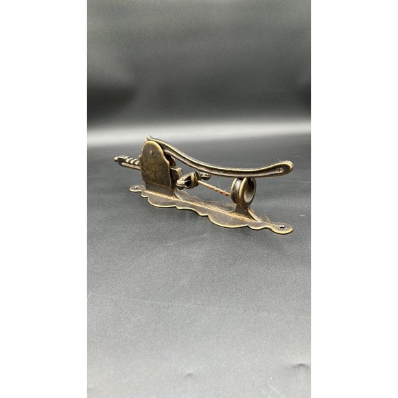 Rare Find Antique Brass Wine Cork Bottle Opener - Picture 5 of 5